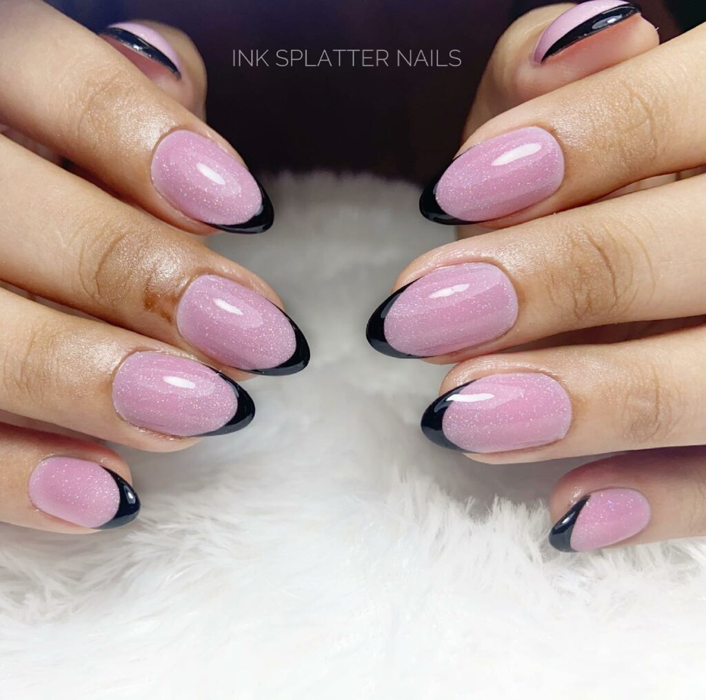 34 Latest Glossy Purple Nail Design Guides To Follow In 2024! 19 Pink Splatter