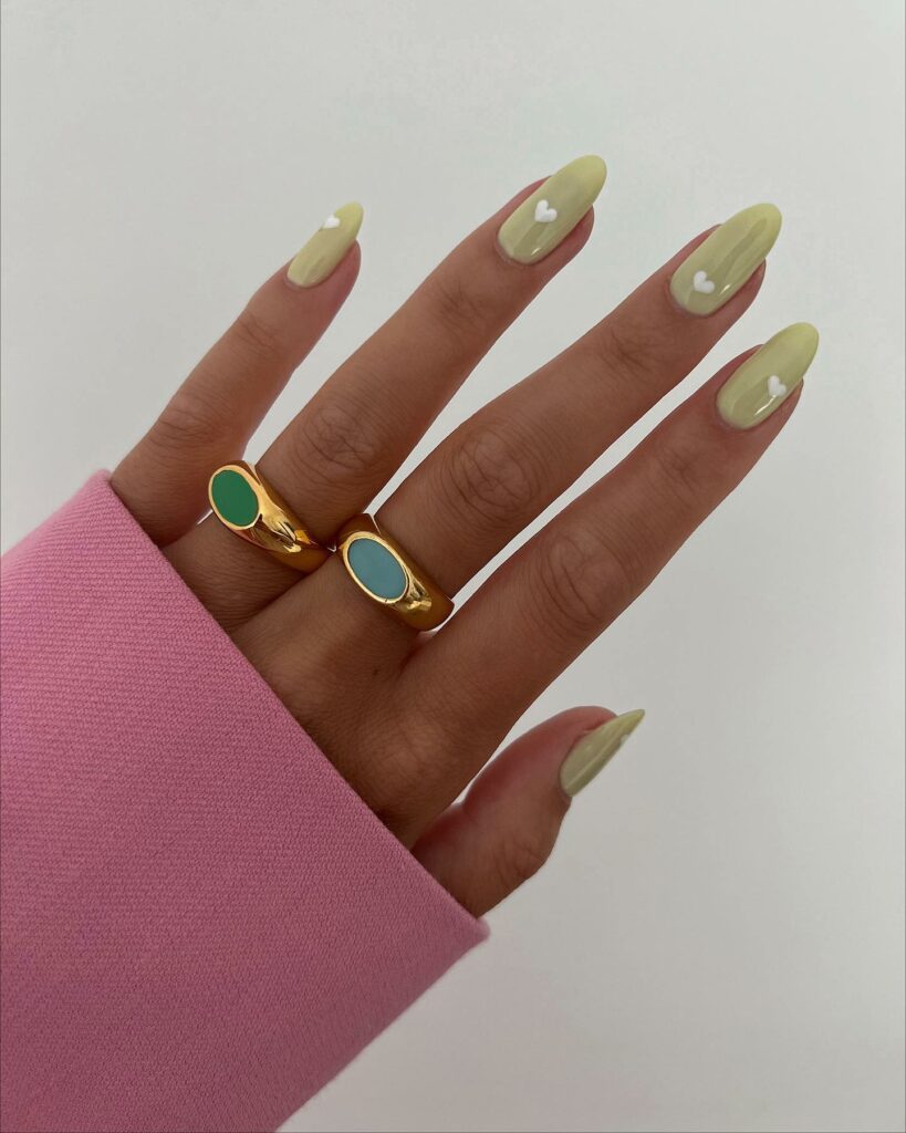 Get Inspired by 29 Stunning Diamond Nail Designs for 2024 16 Pistachio Gemstone Nails