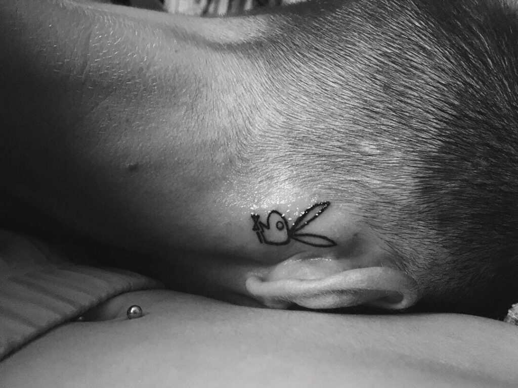 11+ Bunny Ears Tattoo Ideas That Will Blow Your Mind! 17 Playboy Bunny Ear Tattoo