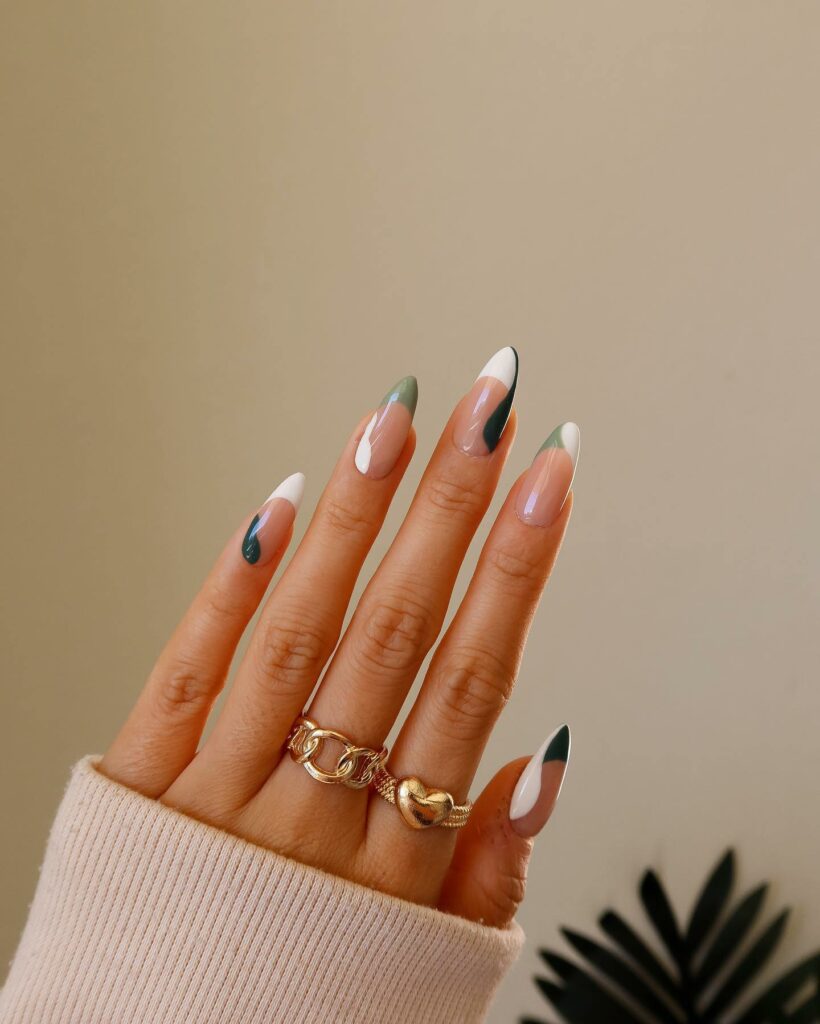 Discover 36 Sage Green Nail Designs To Try in 2024 30 Playful Pairing