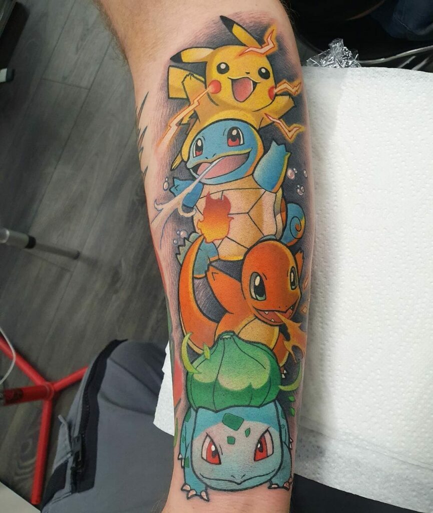 12+ 90's Baby Tattoo Ideas To Inspire You! 16 Pokemon Tattoo