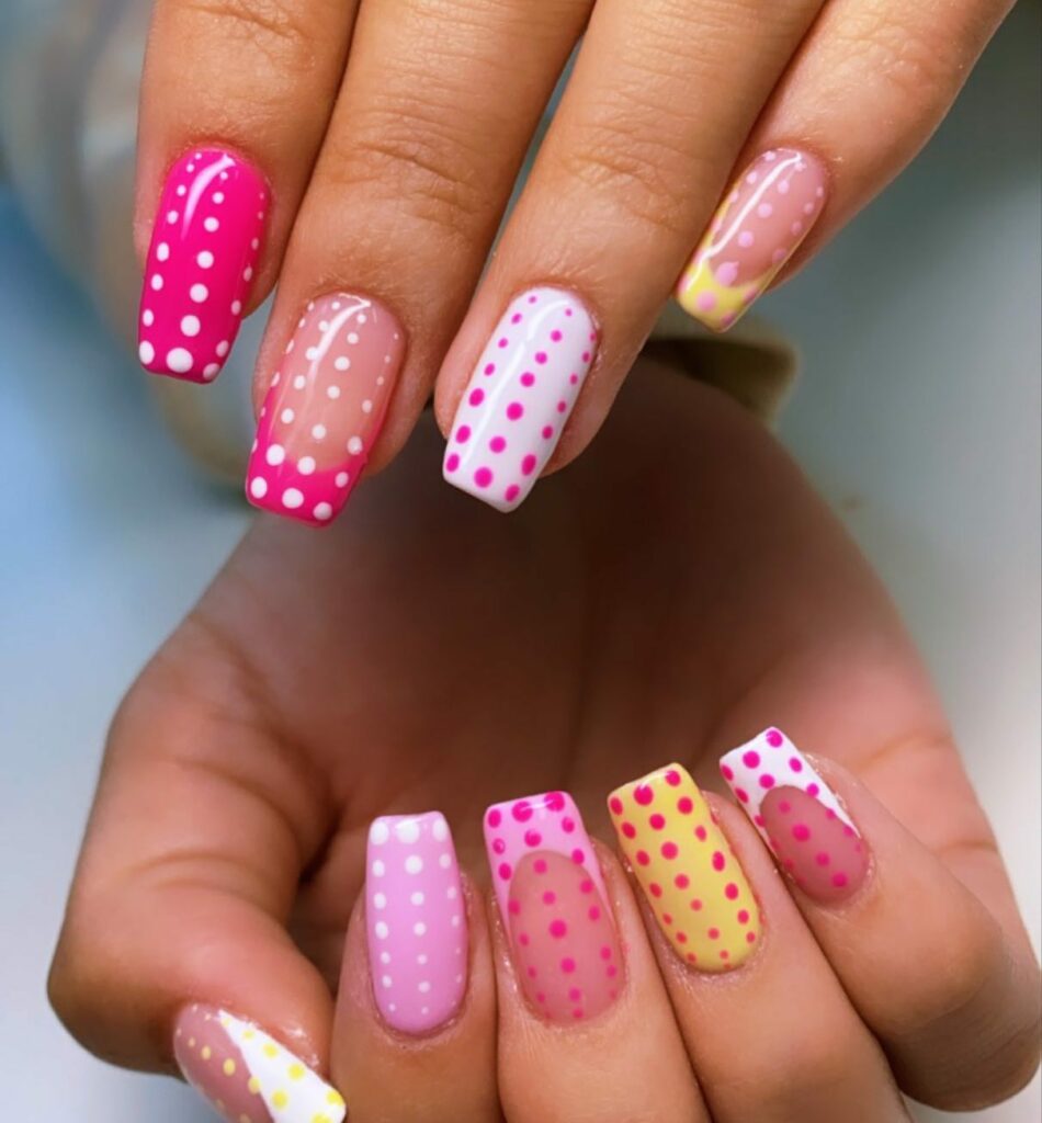 Natural-Looking Nail Ideas to Inspire You in 2024 π
24 Polka Dots