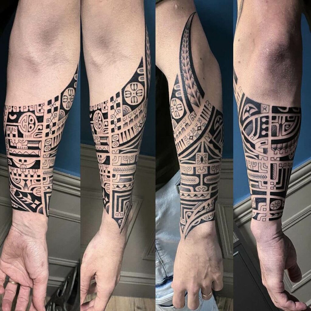 11+ Cool Meaningful Tattoo Ideas That Will Blow Your Mind! 12 Polynesian Forearm Tattoo Sleeve