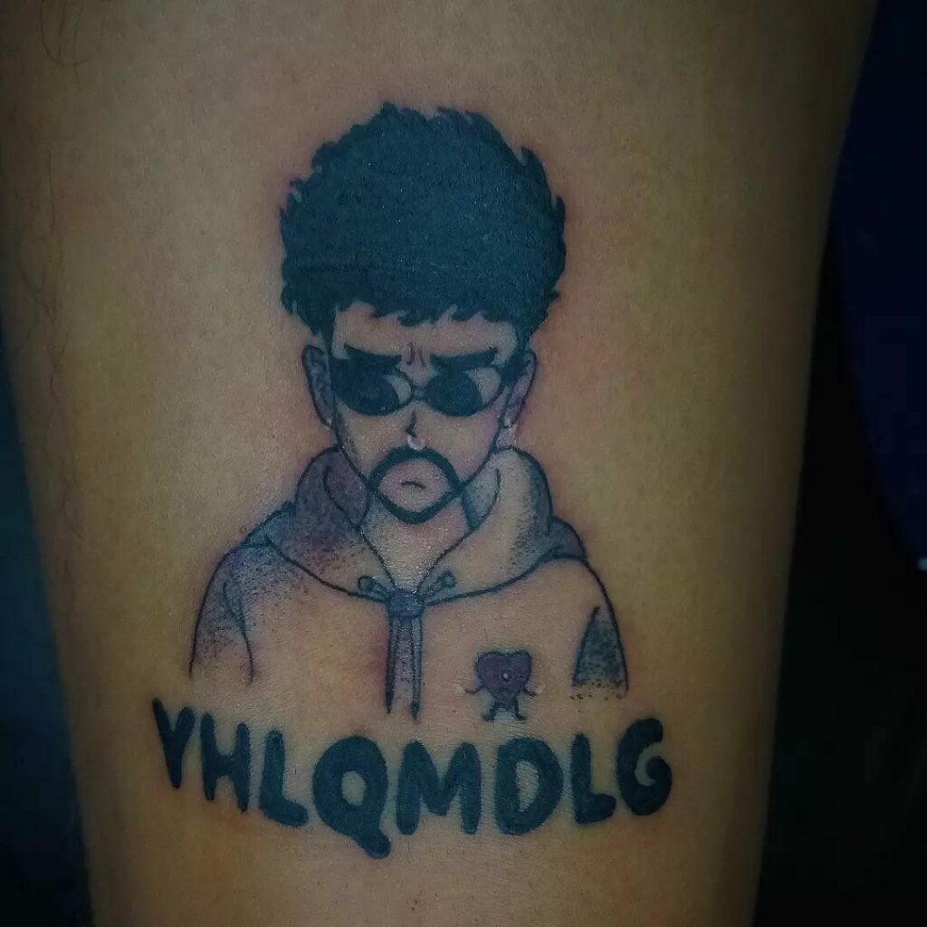 13+ Bad Bunny Tattoo Ideas To Inspire You! 15 Portrait Bad Bunny Tattoo