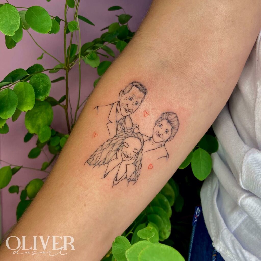 11+ Stencil Easy Tattoo Outlines That Will Blow Your Mind! 20 Portrait Stencil Tattoo Design