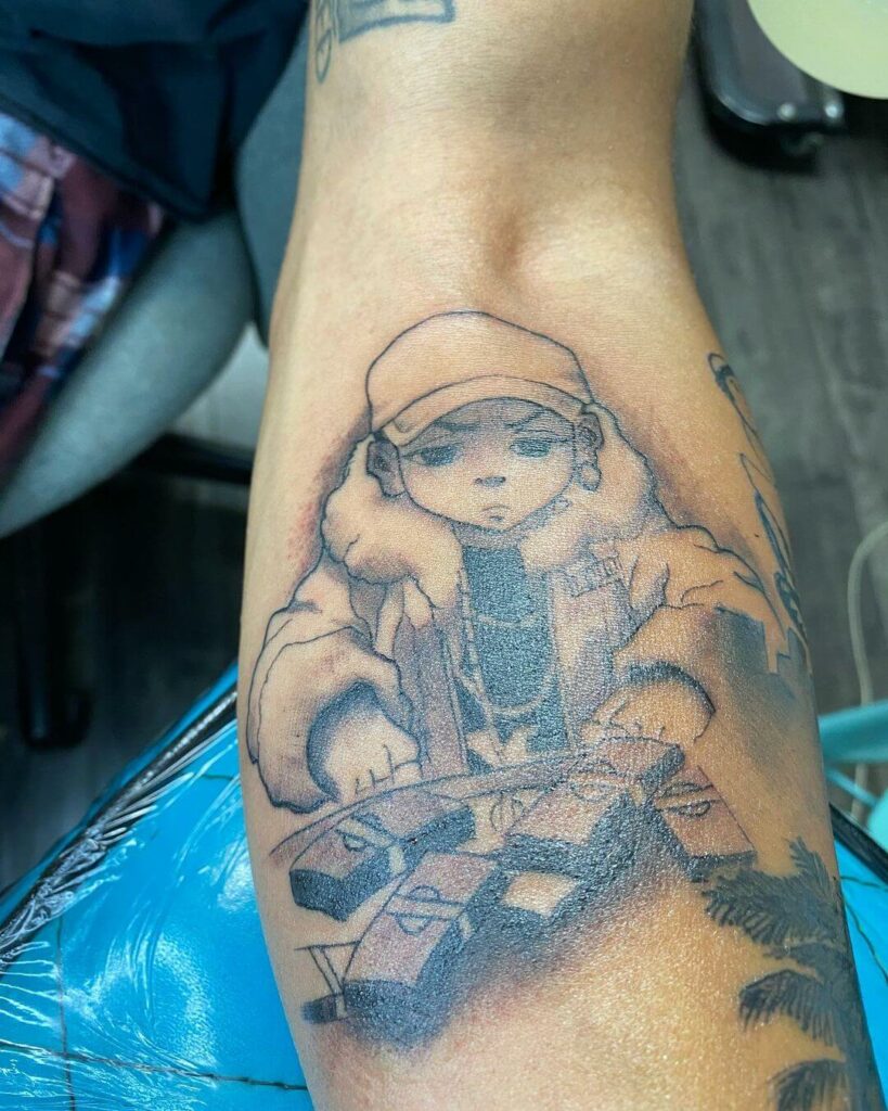 10+ Boondocks Tattoo Ideas That Will Blow Your Mind! 16 Portrait of Riley The Boondocks Tattoo