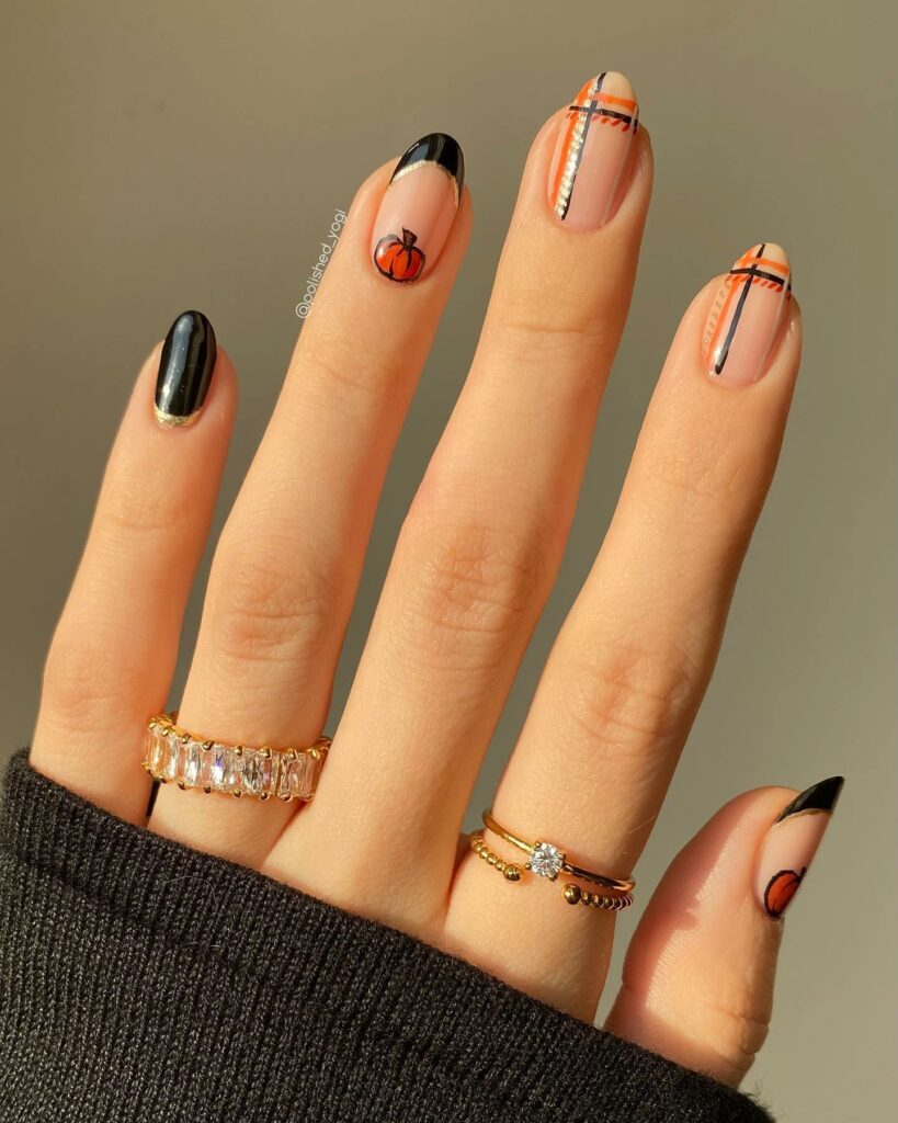 26 Latest Pumpkin Nail Designs To Try This Halloween 10 Pumpkin Nail
