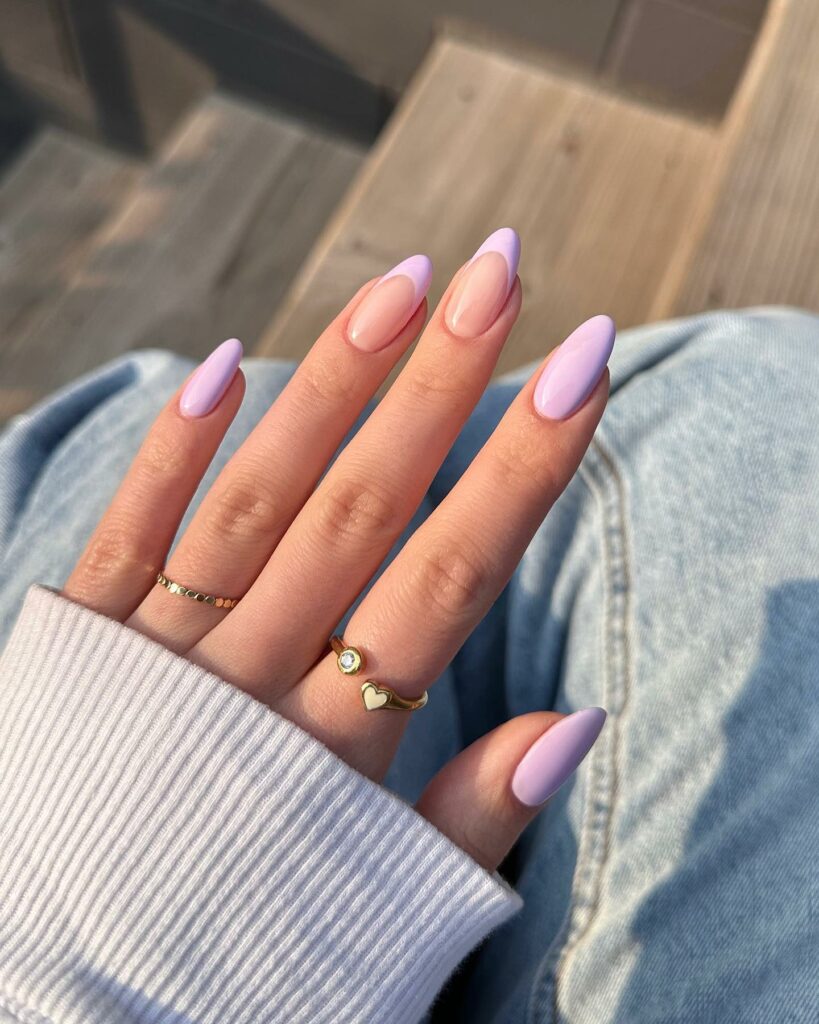 34 Latest Pastel Nail Designs To Try in 2024! 21 Purple pastel nails