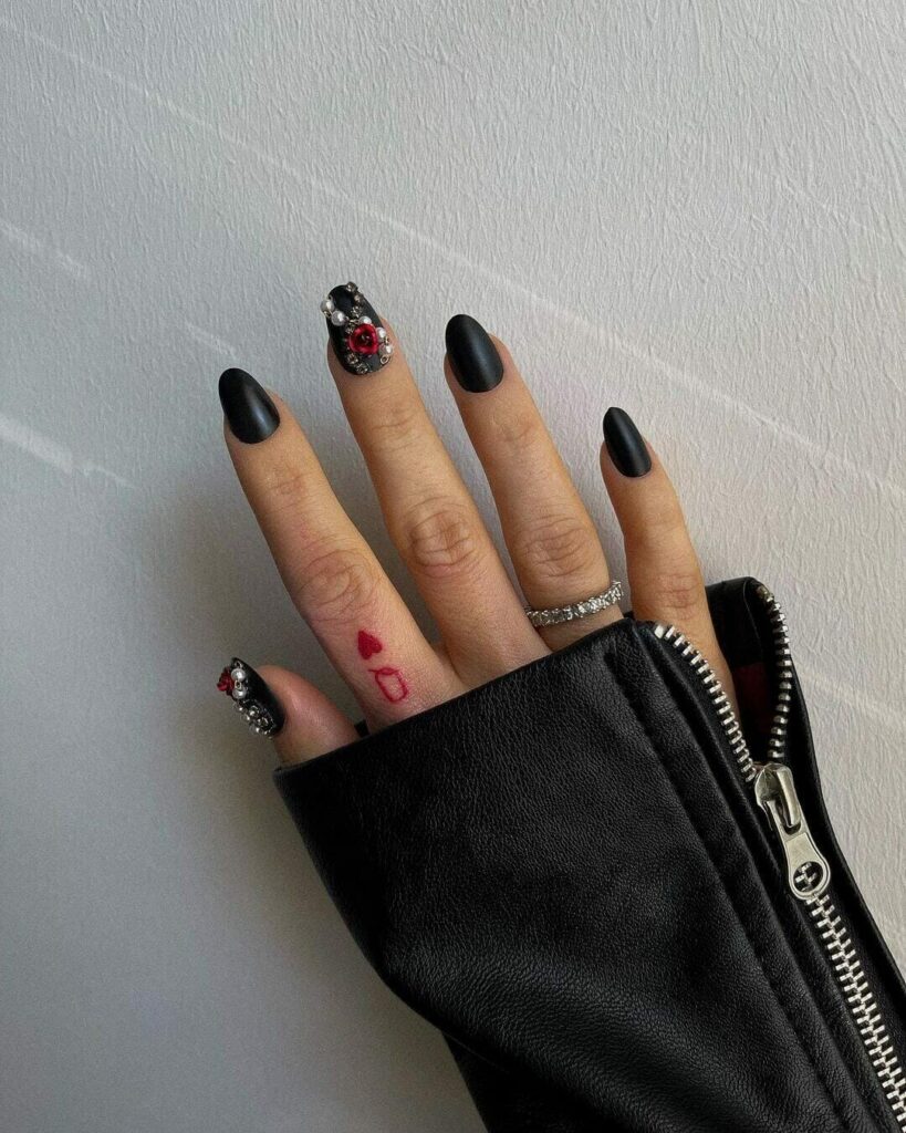 12+ Initial Tattoo On Finger Ideas To Inspire You! 20 Queen of Hearts Initial Tattoo on Finger