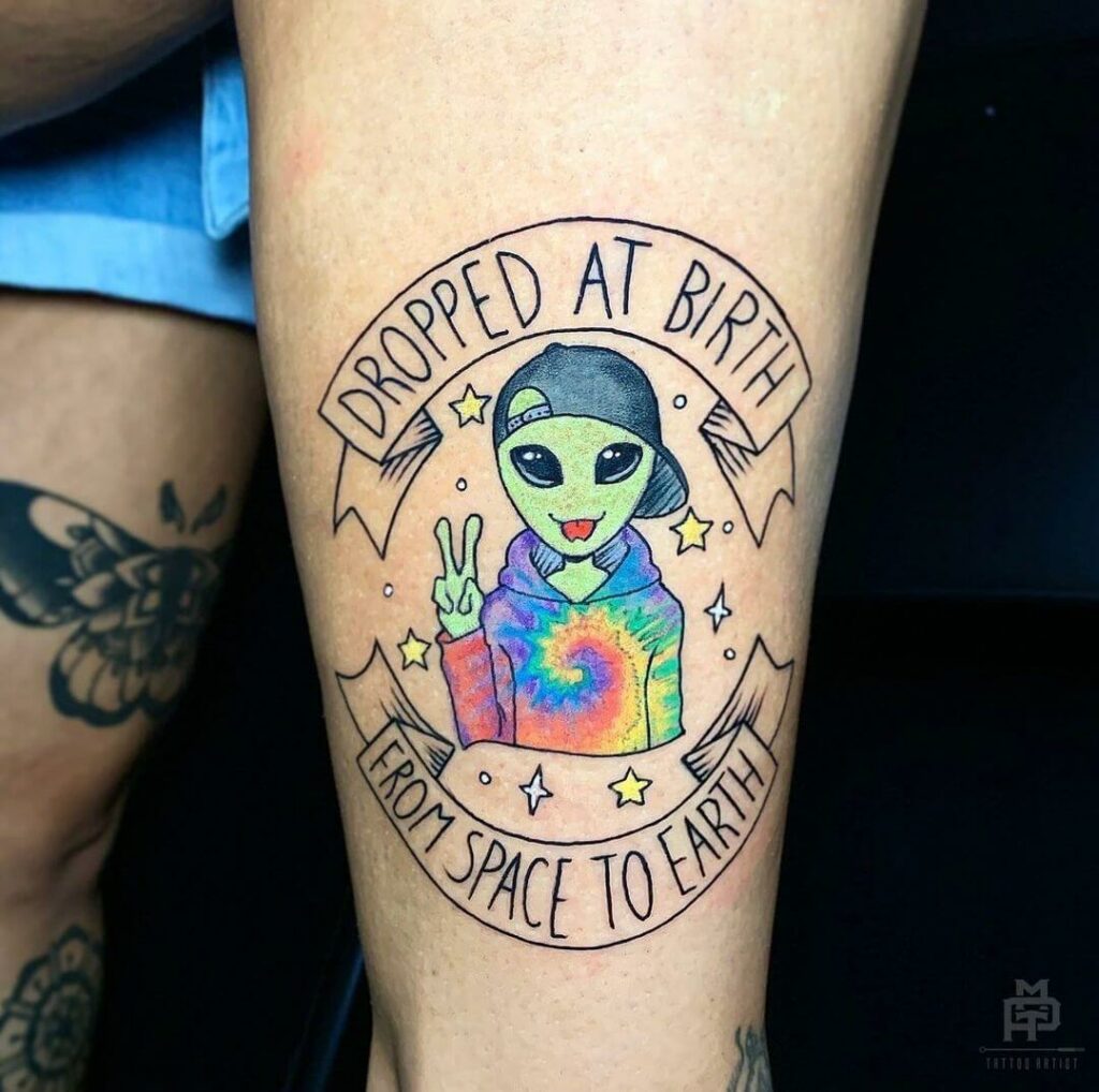 12+ LGBT Tattoo Ideas To Inspire You! 13 Queer Alien Tattoo