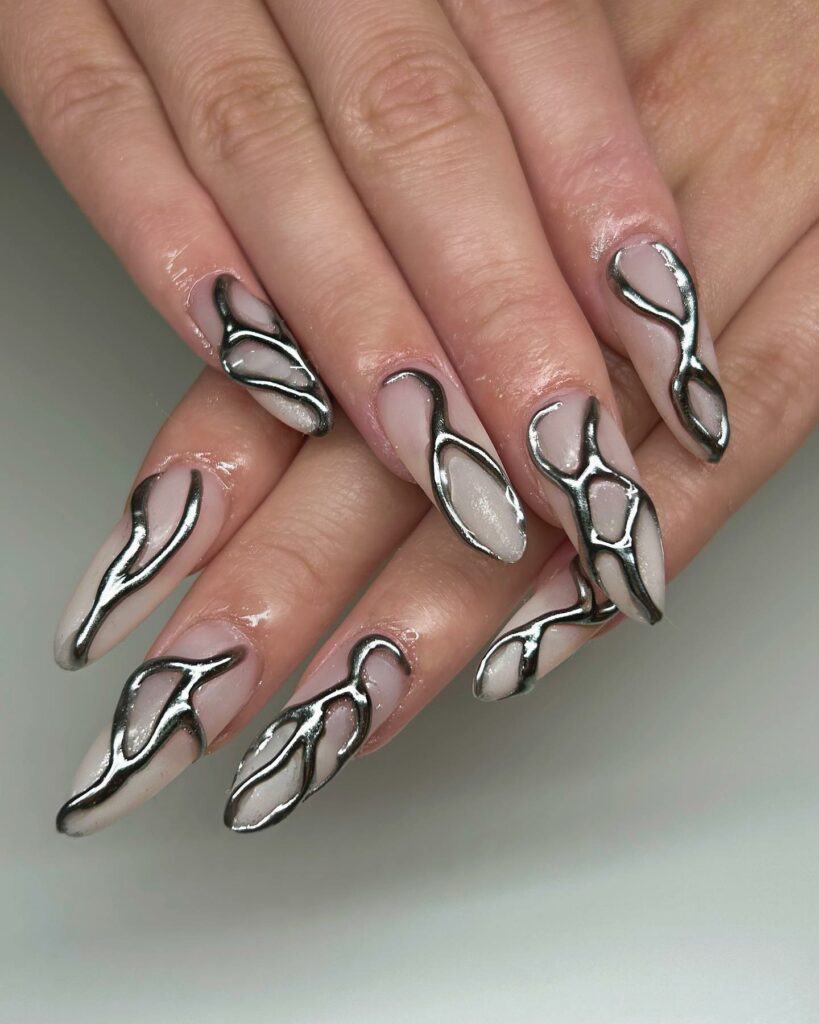 30 Latest November Nail Designs To Try This Fall 29 Quilted Texture nails