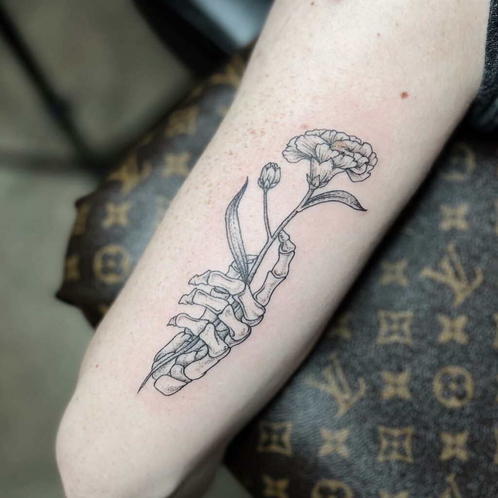 11+ Simple Carnation Tattoo Ideas You’ll Have To See To Believe! 20 Quirky And Unique Carnation Tattoo Designs