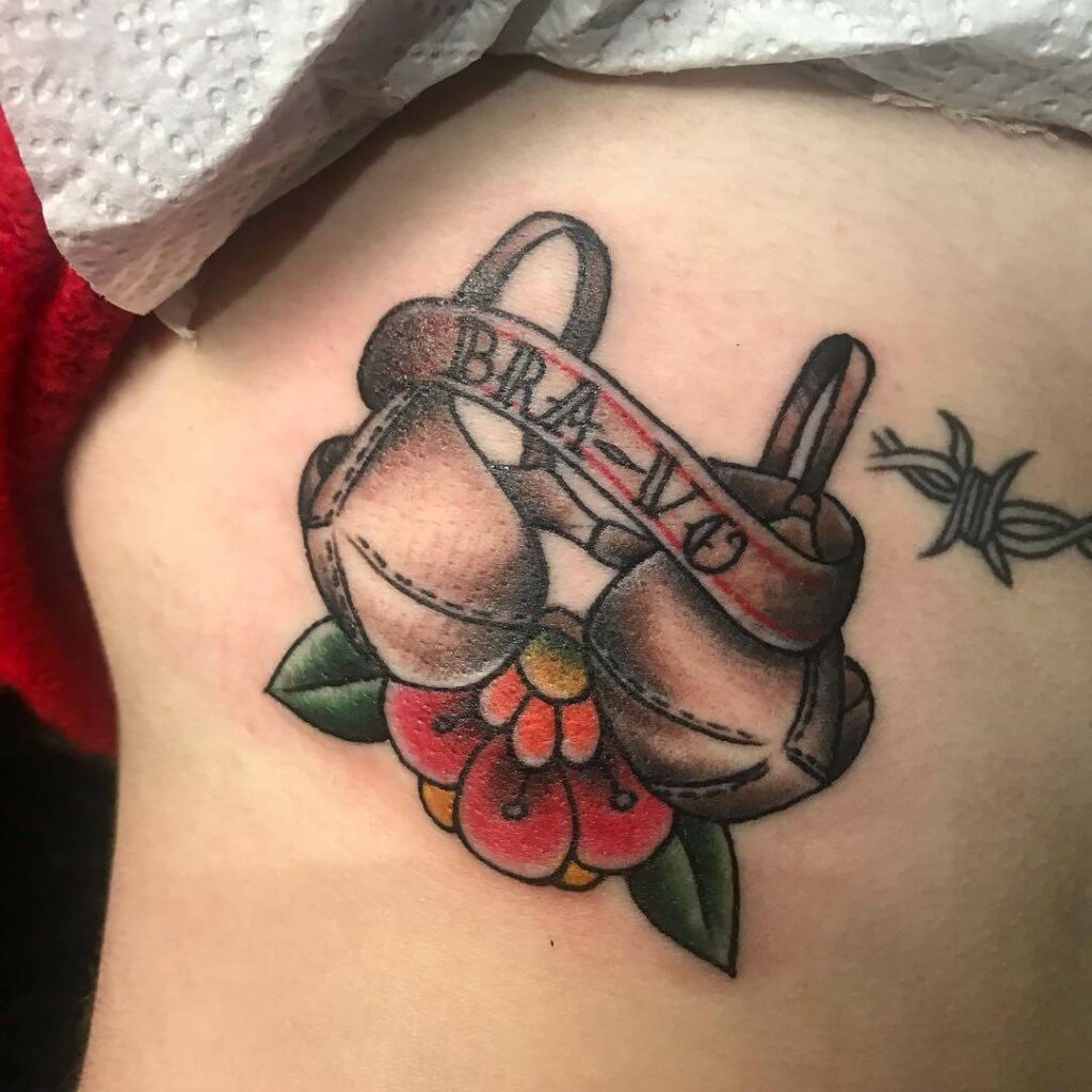 11+ Bra Tattoo Ideas That Will Blow Your Mind! 17 Quirky Bra Tattoo