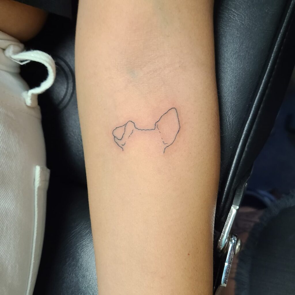 10+ Dog Ear Tattoo Ideas That Will Blow Your Mind! 13 Quirky Dog Ear Tattoo