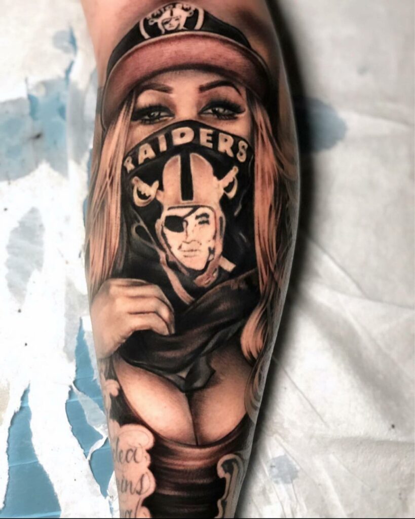 11+ Raiders Tattoo Ideas That Will Blow Your Mind! 10 Raiders Tattoo