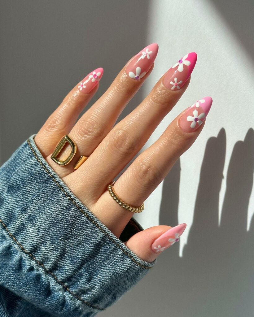 Playful and Fun 30 Barbie Nails To Try in 2024 17 Rainbow Barbie Nails