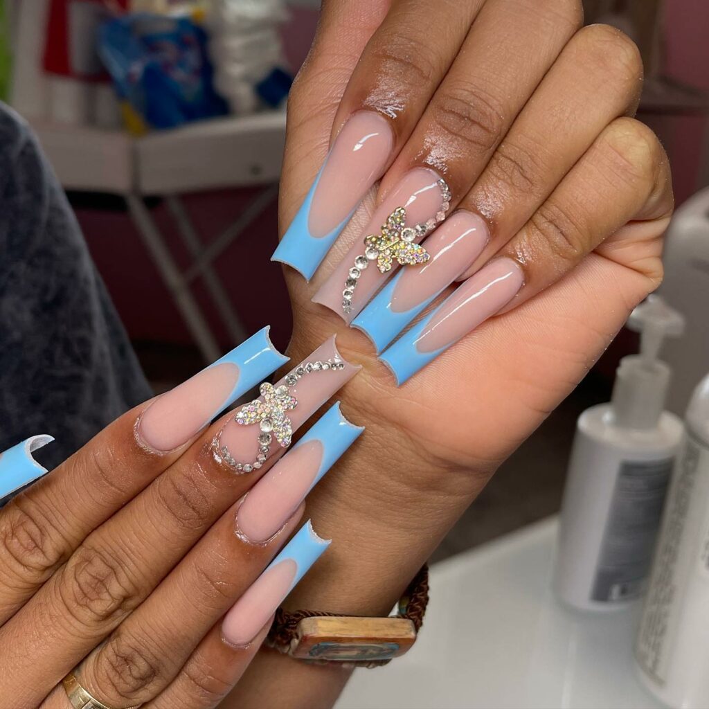 40 Tapered Square Nail Designs You'll Love! 43