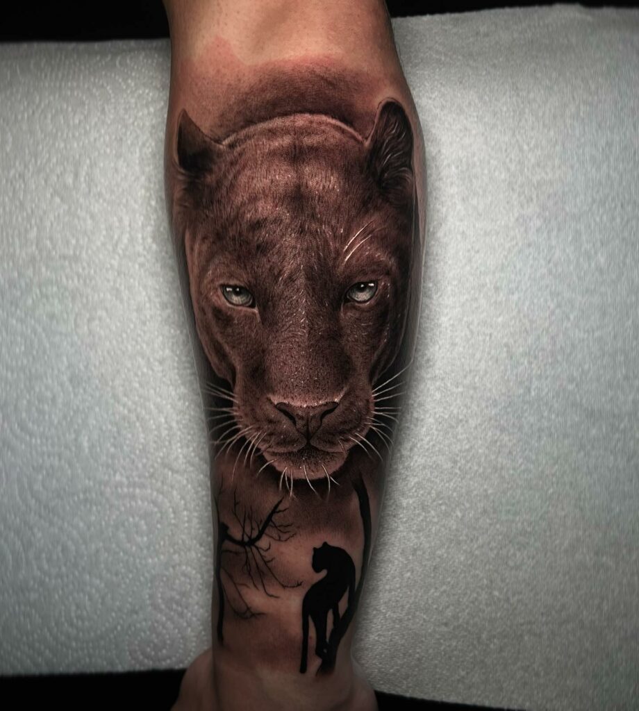 12+ Realistic Black Panther Tattoo Ideas To Inspire You! 10 Realistic Black Panther Tattoo