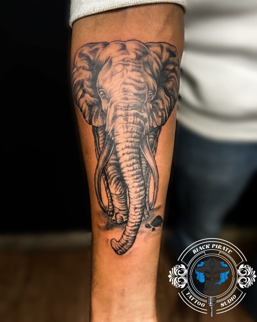 11+ Elephant Tattoo With Flowers That Will Blow Your Mind! 13 Realistic Elephant Tattoo
