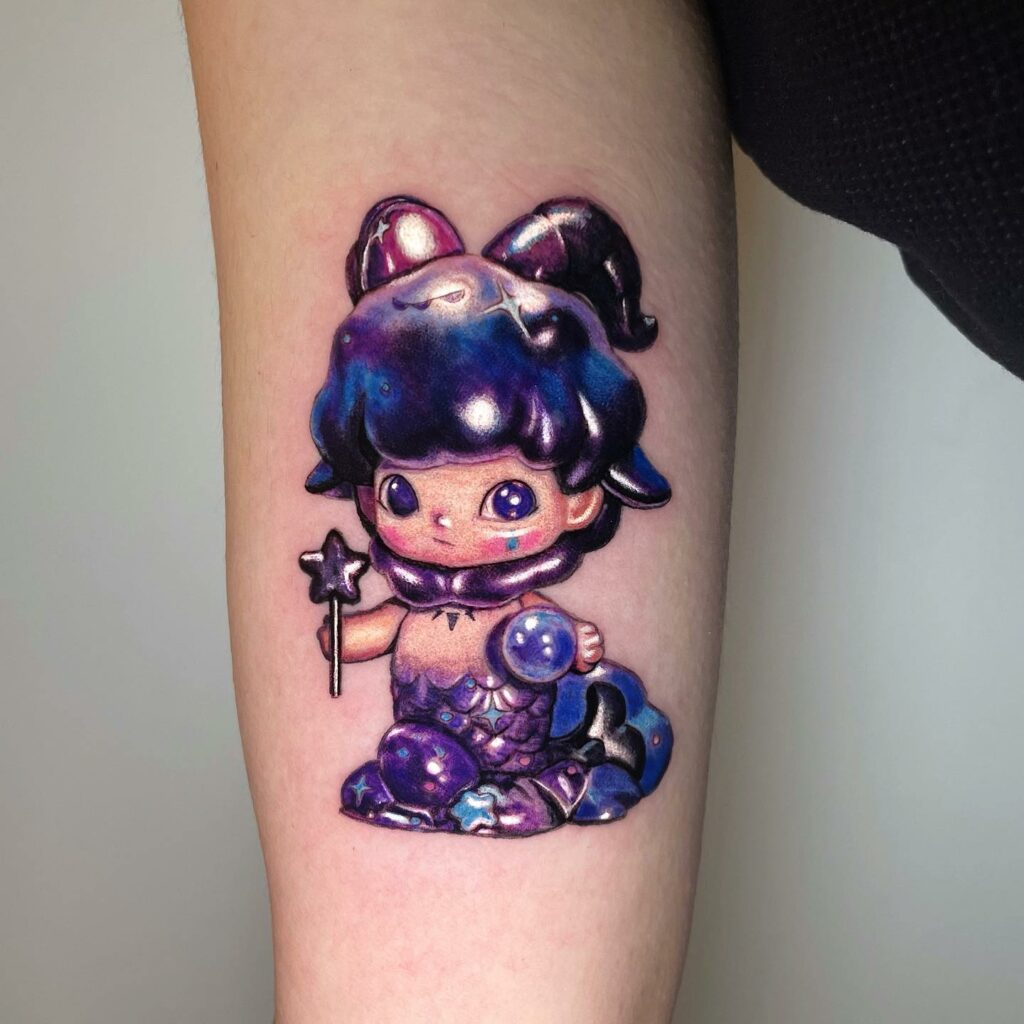 12+ Girly Capricorn Sign Tattoo Ideas To Inspire You! 20 Realistic Girly Capricorn Tattoo