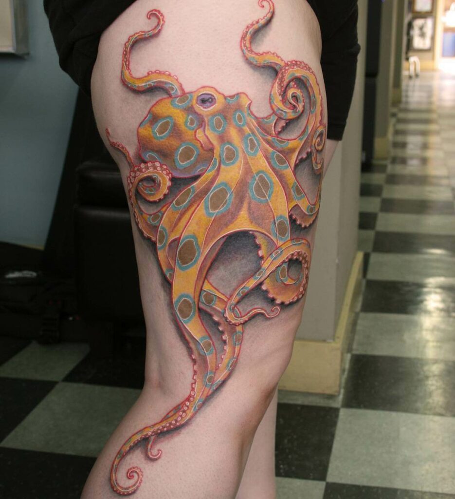 11+ Octopus Back Tattoo Ideas That'll Blow Your Mind! 16 Realistic Octopus Tattoo