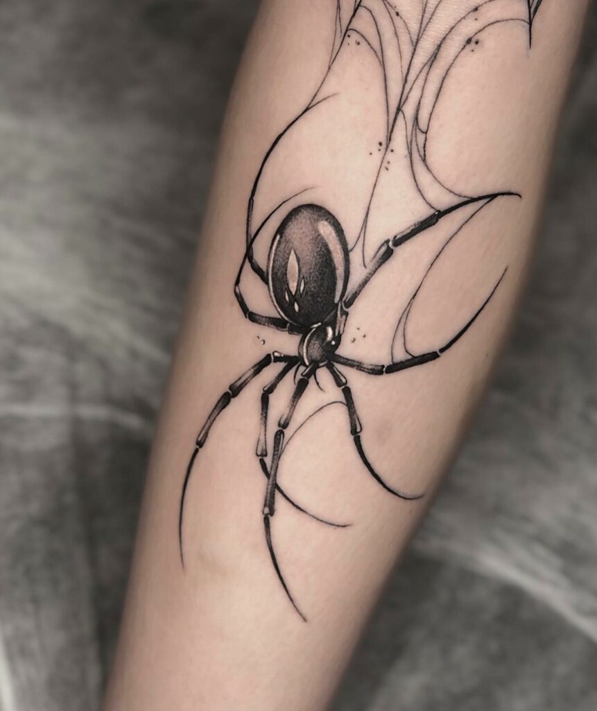 11+ Spider Web Hand tattoo Ideas That Will Blow Your Mind! 14 Realistic Spider In A Web Hand Tattoo