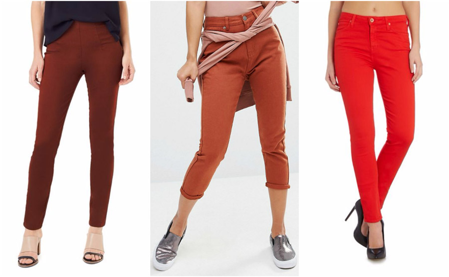 The Best High Waisted Jeans – How They Should Fit & What To Style Them With 57 Red Coloured High Waist Jeans Shop Grid Alexie 2