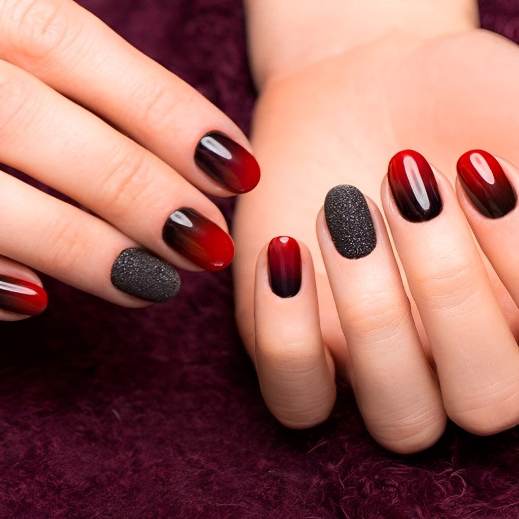 15 Latest Red Ombre Nail Designs To Try In 2024! 13