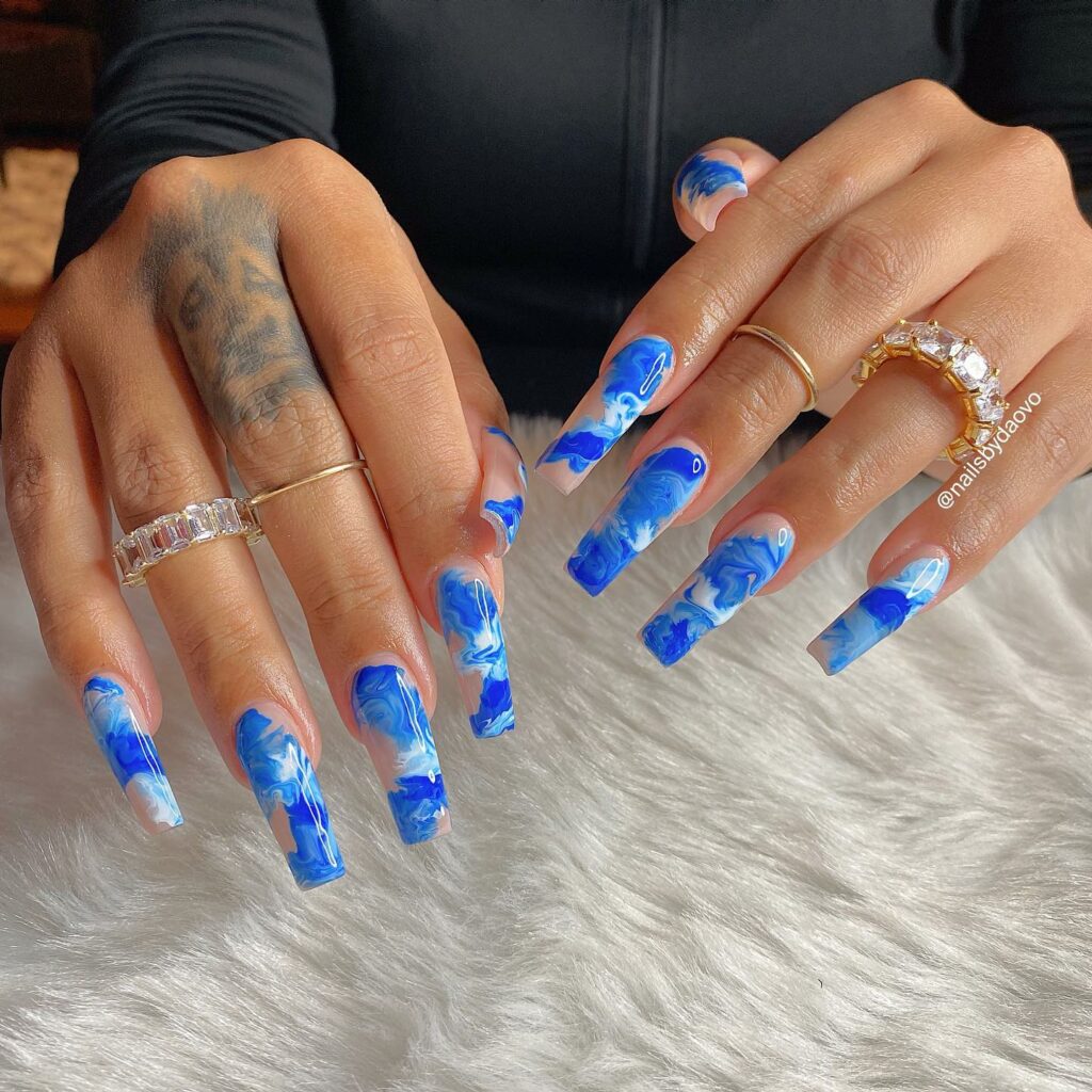 2024's Latest Cute Summer Nails Designs: 30+ Designs to Inspire You 15 Ride the Wave