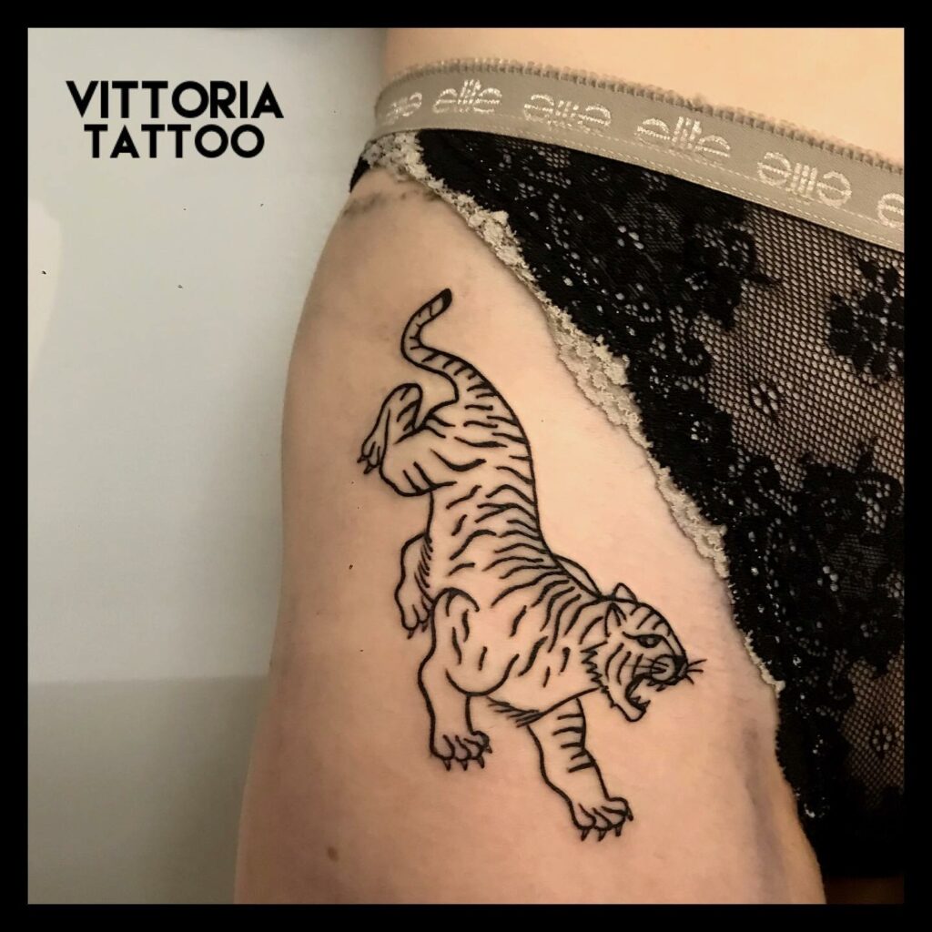 10+ Simple Tiger Tattoo Ideas That Will Blow Your Mind! 11 Roaring Tiger Tattoos