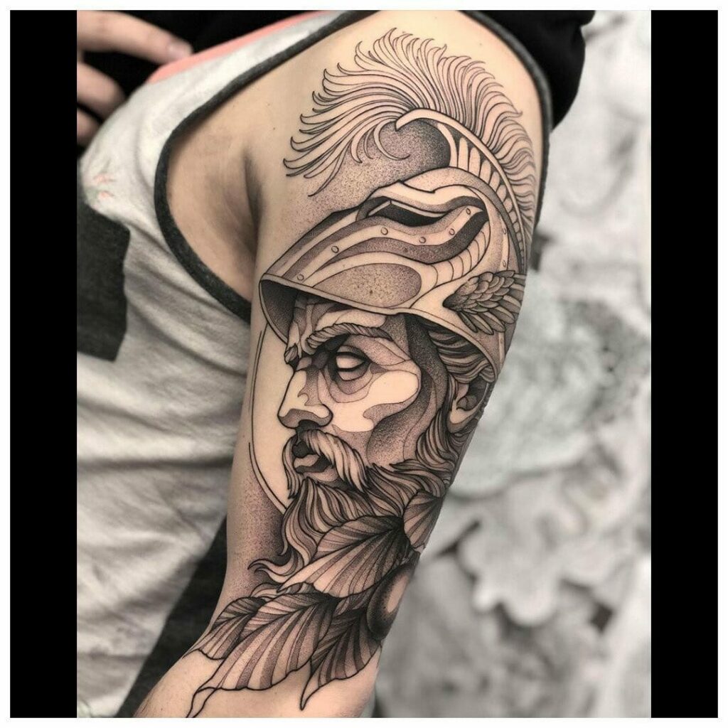 12+ Roman God Tattoo Ideas To Inspire You! 12 Roman God Of War Tattoo