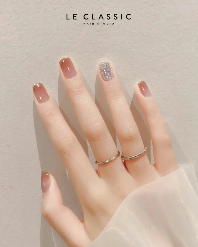 Get Playful with 40 Jelly Nail Designs for 2024 45 Rose Gold Reverie