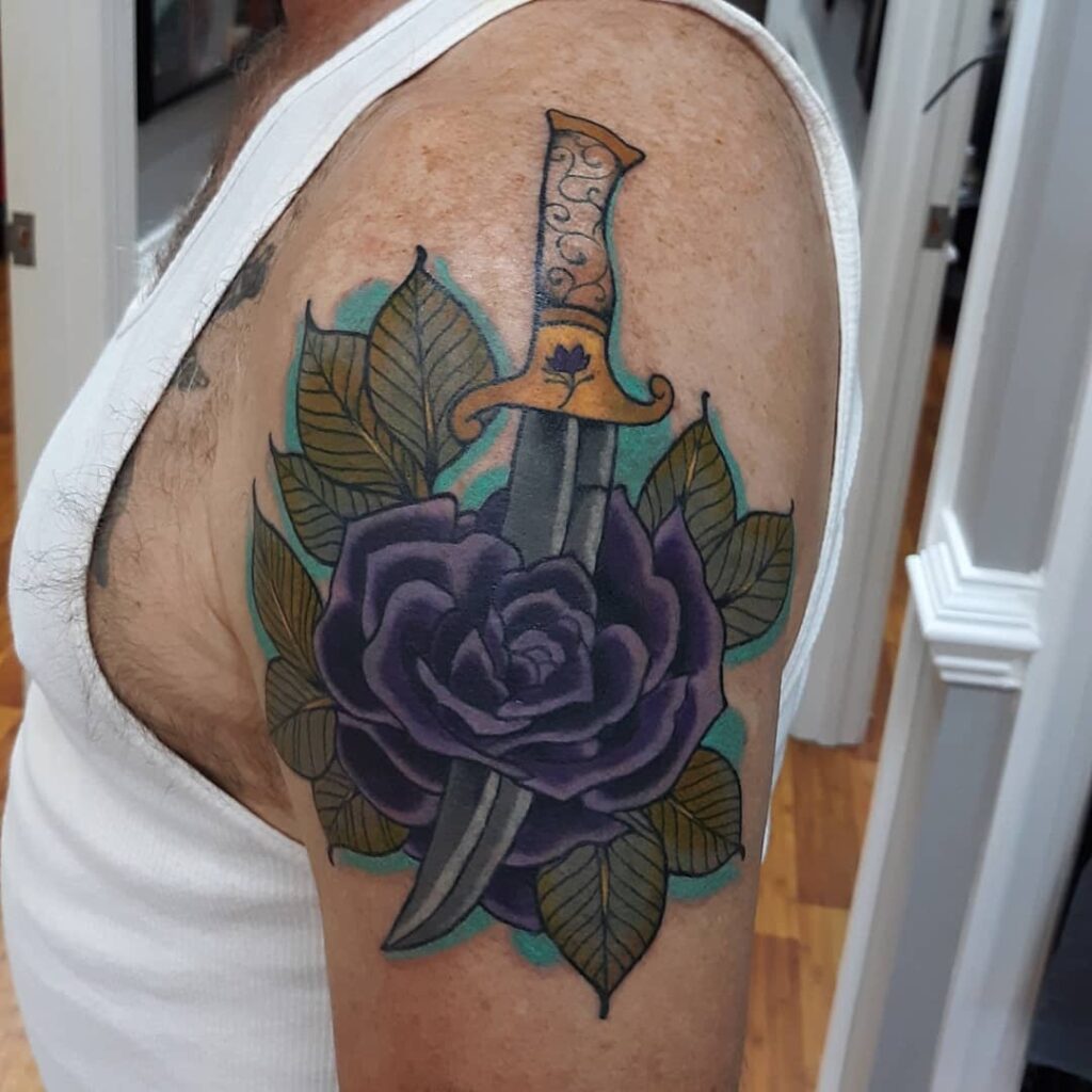 10+ Shoulder Rose Tattoo Ideas That Will Blow Your Mind! 17 Rose Gorgeous Tattoo