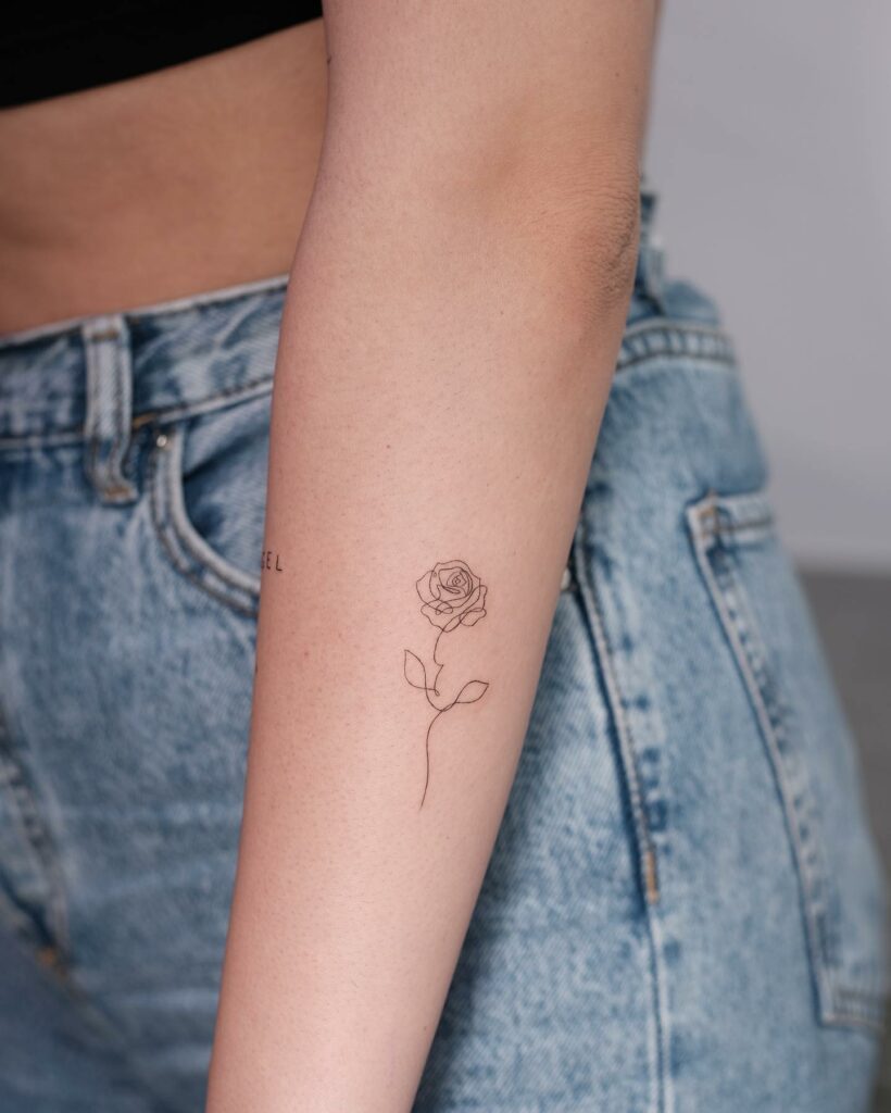 11+ Stencil Easy Tattoo Outlines That Will Blow Your Mind! 15 Rose Stencil Easy Tattoo Outlines