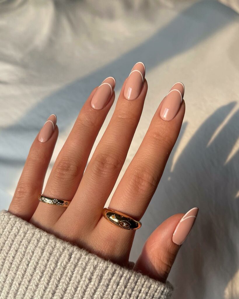 50 Latest Nude Nail Designs To Try In 2024 57 Ruffian Nude Nails
