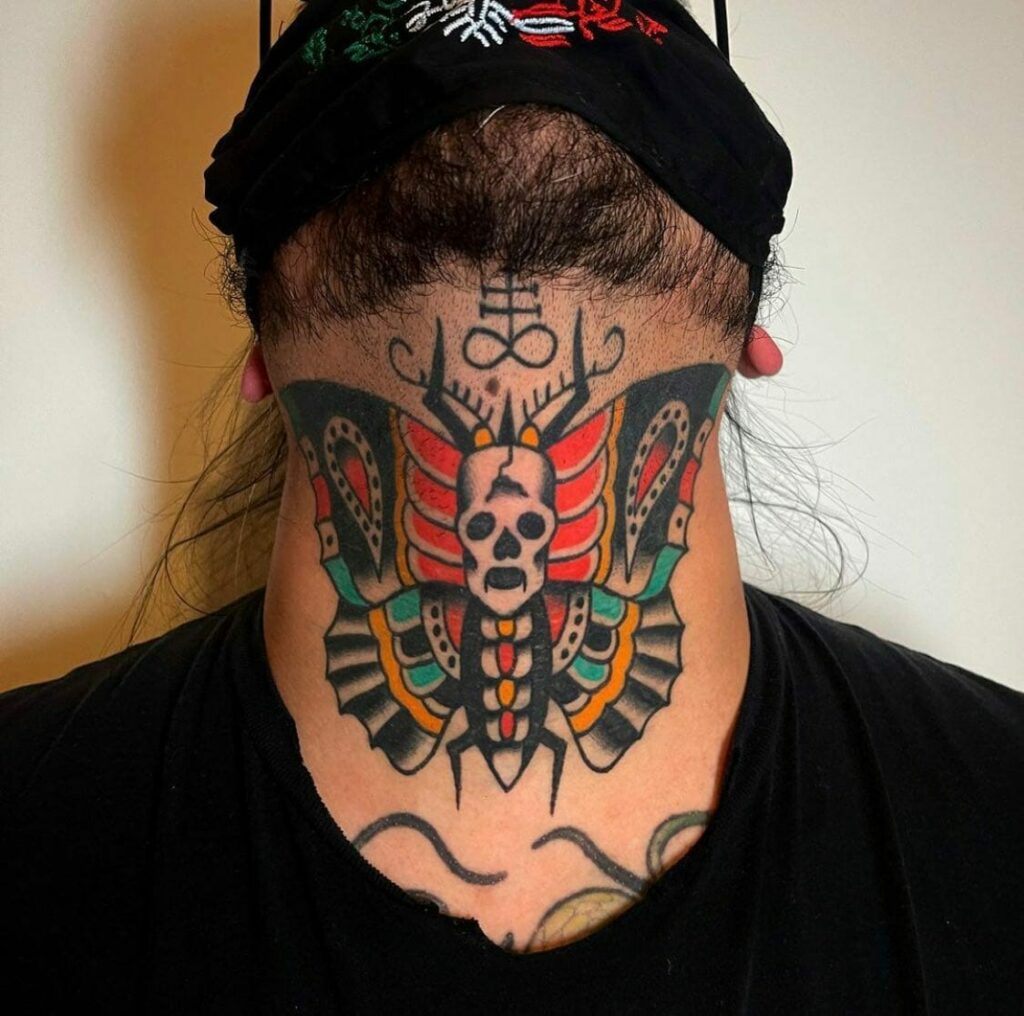 11+ Back Neck Tattoo Men That Will Blow Your Mind! 15 Sailor Neck Tattoo