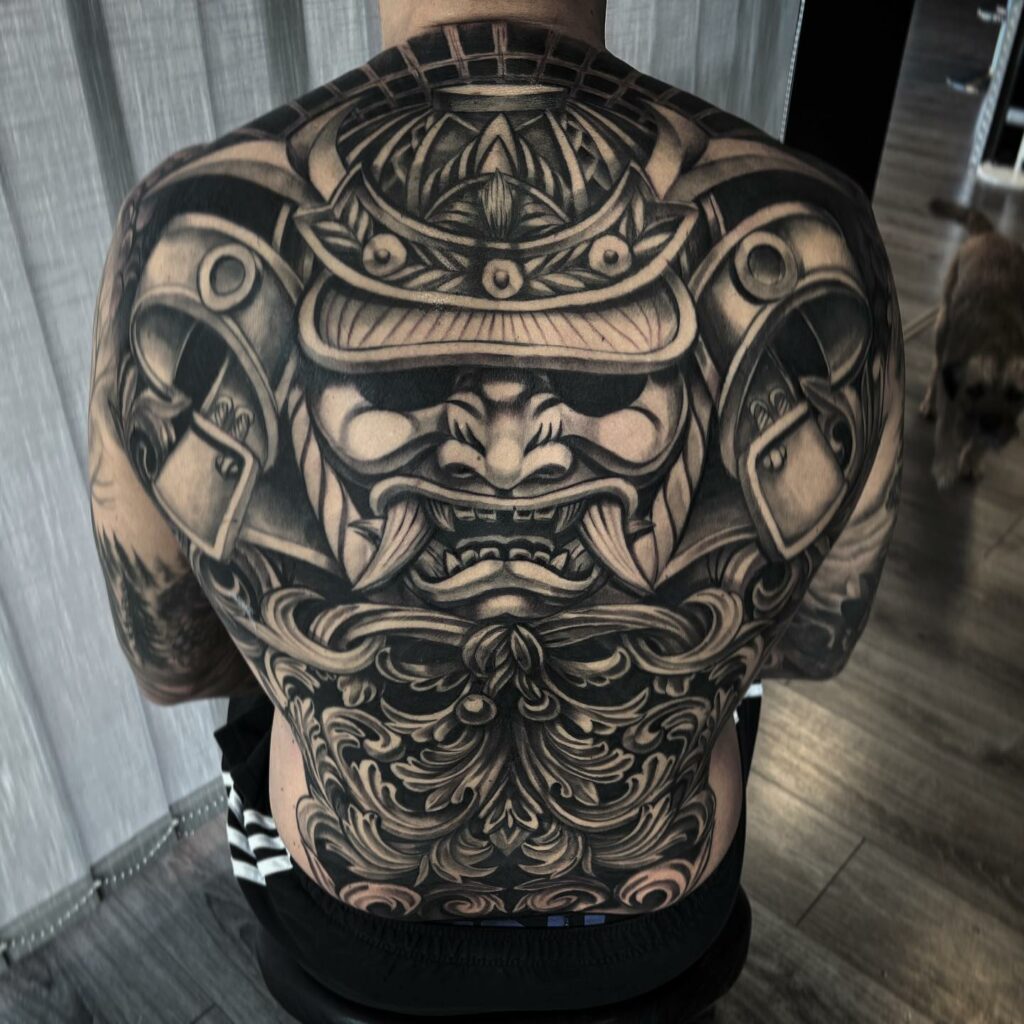 12+ Samurai Tattoo Back Ideas To Inspire You! 10 Samurai Tattoo Back
