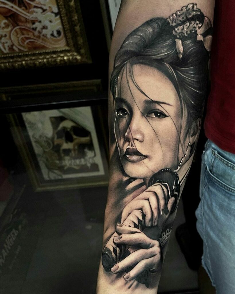 12+ Japanese Samurai Tattoo Ideas To Inspire You! 14 Samurai Woman