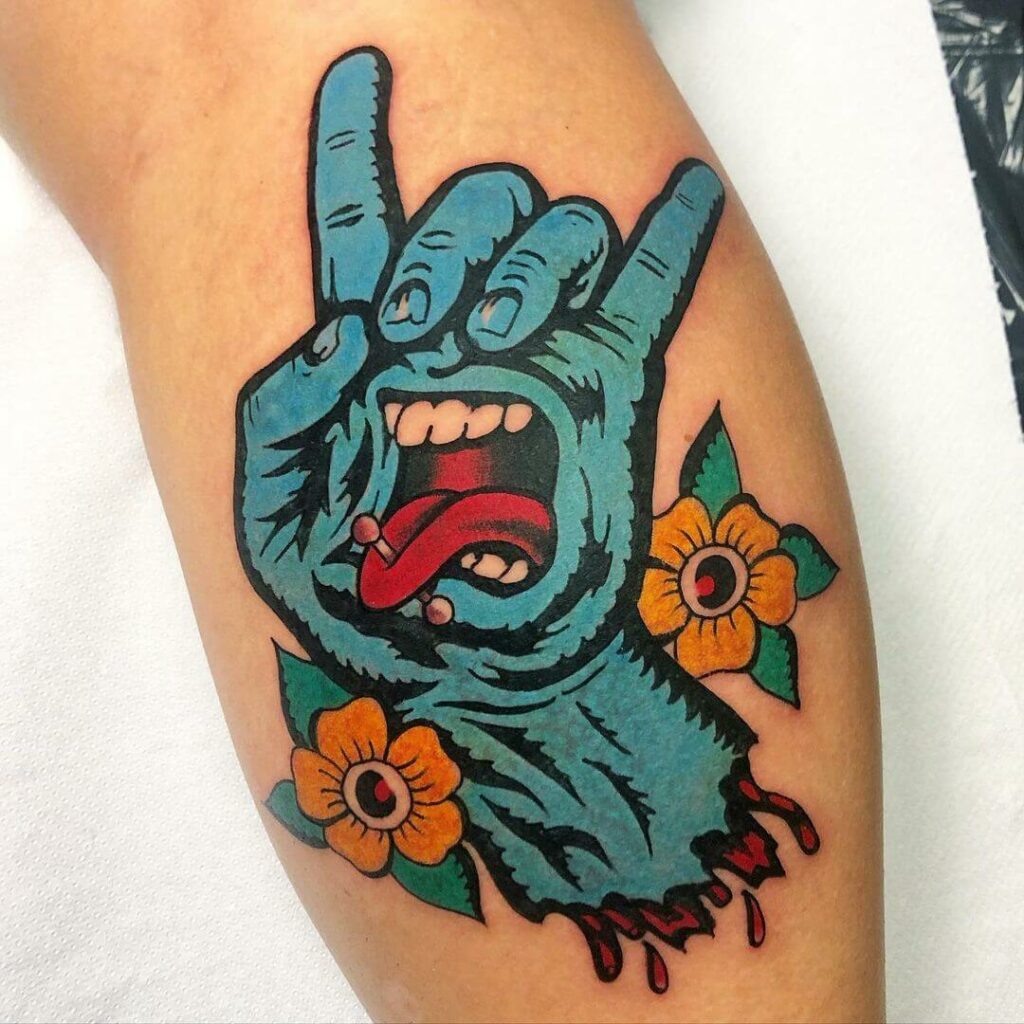 11+ Jerry Tattoo Ideas That Will Blow Your Mind! 19 Screaming Hand tattoo