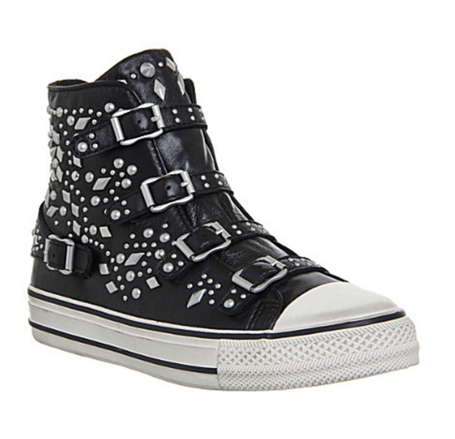 ASH Vegas studded leather high-top trainers £169.00 ASH Vegas studded leather high-top trainers £169.00