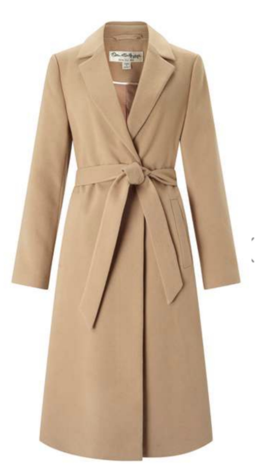 Camel Belted Midi Duster Coat £45.00 Camel Belted Midi Duster Coat £45.00