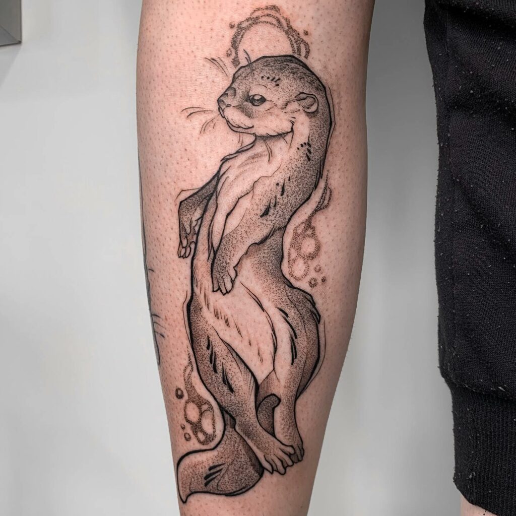 10+ Sea Otter Tattoo Ideas That Will Blow Your Mind! 10 Sea Otter Tattoo