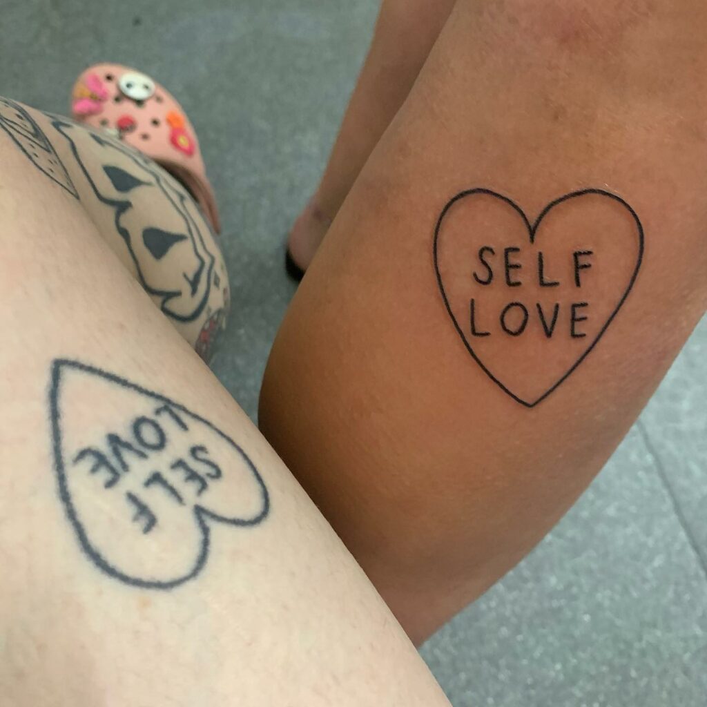 18+ Simple Self Love Tattoo Ideas That Will Blow Your Mind! 22 Self Love Matching Tattoos