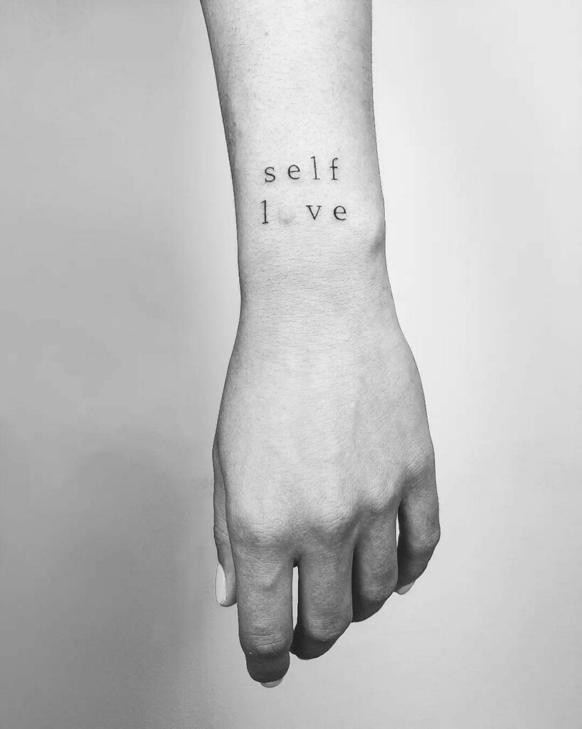 18+ Simple Self Love Tattoo Ideas That Will Blow Your Mind! 23 Self Love Tattoos On Hand