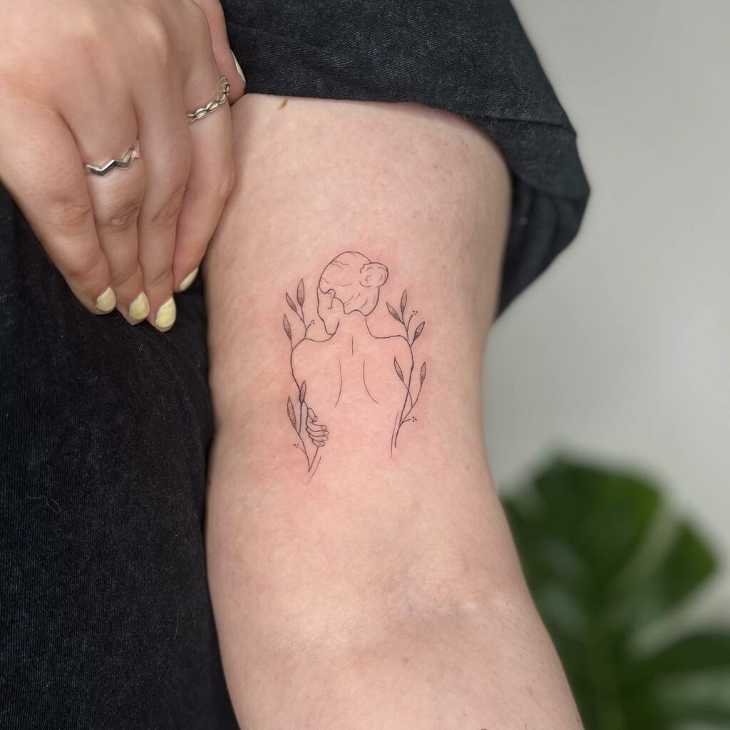18+ Simple Self Love Tattoo Ideas That Will Blow Your Mind! 11 Self Love Tattoos With Floral Motif