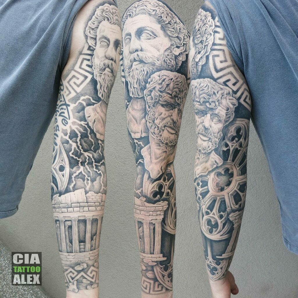10+ Stoic Tattoo Ideas That Will Blow Your Mind! 14 Seneca Tattoo