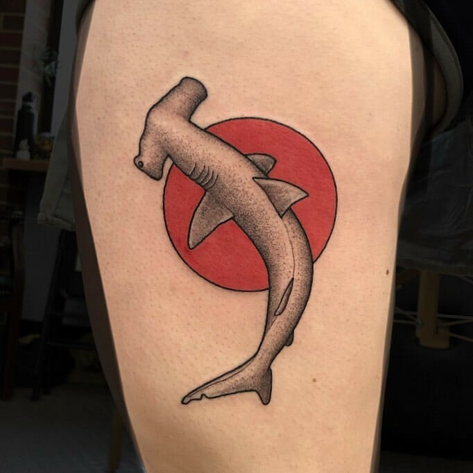 11+ Hammerhead Shark Tattoo Ideas You Have To See To Believe! 12 Shark Tattoo