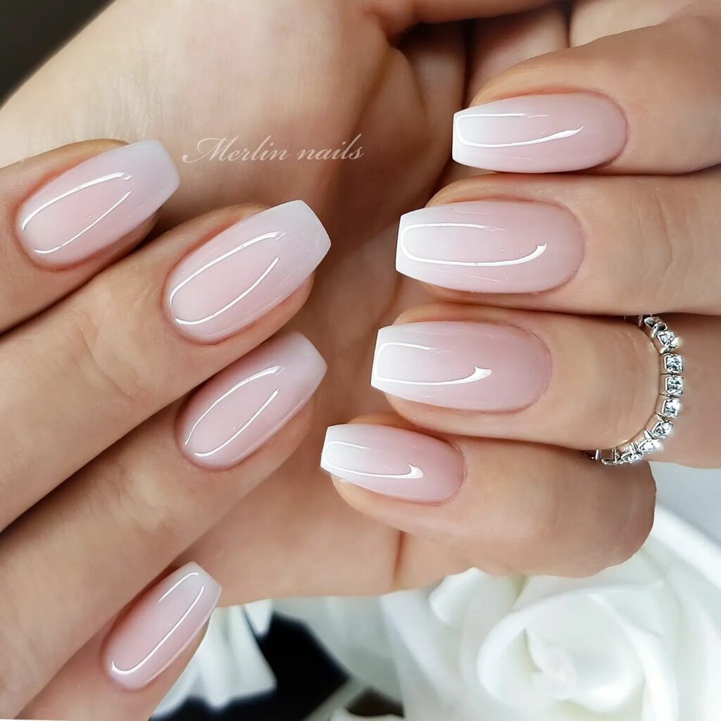 Get Graceful with 30 Ballerina Nail Designs for 2024 30 Shattered Glass Effect