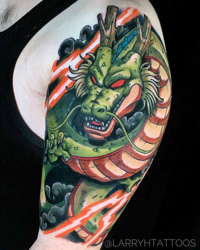 10+ Dragon Tattoo Ideas You'll Have To See To Believe! 12 Shenron Dragon Ball Tattoos