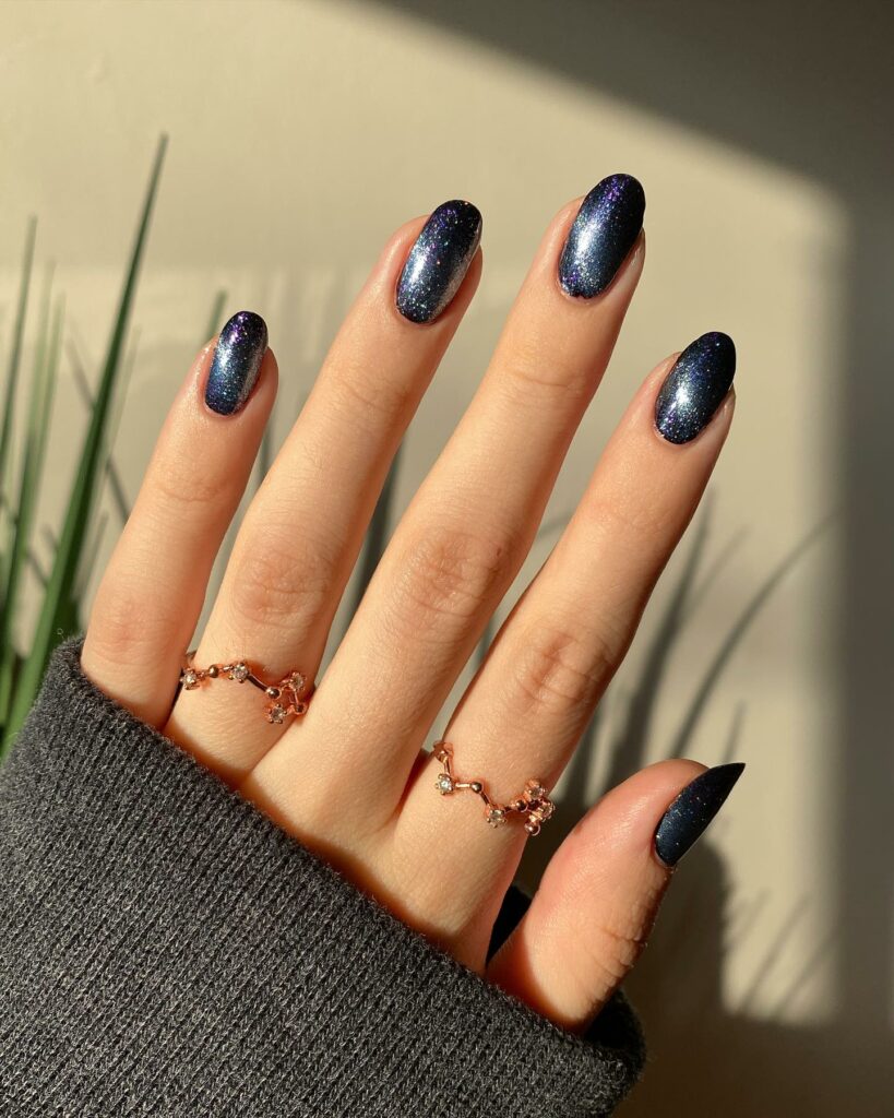 Mesmerizing Galaxy Nail Designs to Try in 2024 π 55 Shooting Star Galaxy Nails